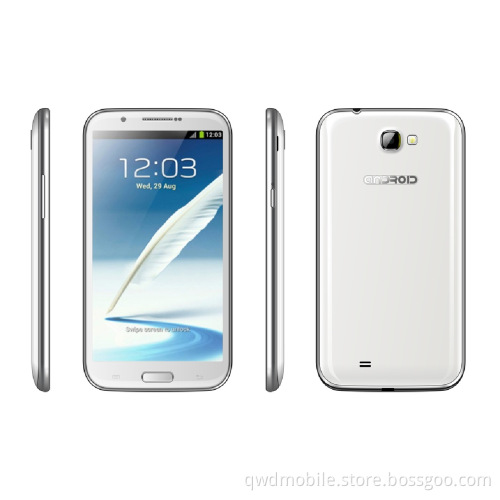 Latest Mobile Phone N9588, 1GB RAM Mobile Phone, 8.0MP Camera Mobile Phone, Mt6577-1.2 GHz Dual-Core, Android 4.1.1 OS, 5.72" HD IPS, Dual SIM Cards, Dual Stand